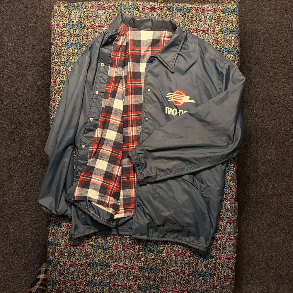 Vintage Fleece Jacket Navy XL